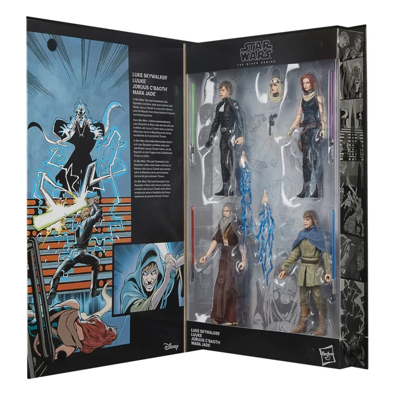 Star Wars: The Last Command Black Series pack 4 figurines 15 cm