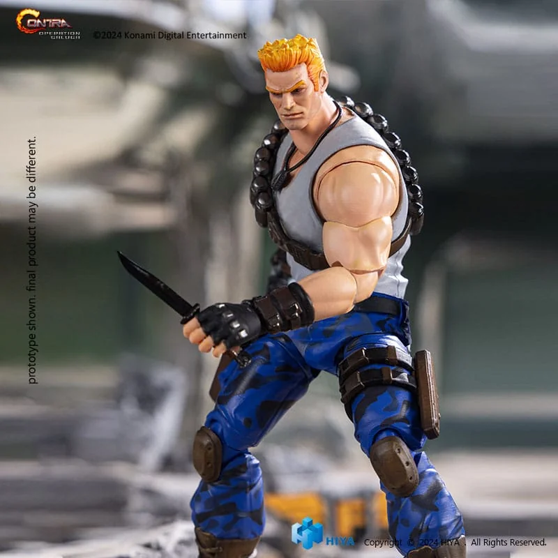 Contra: Operation Galuga figurine Exquisite Basic Bill Rizer 16 cm