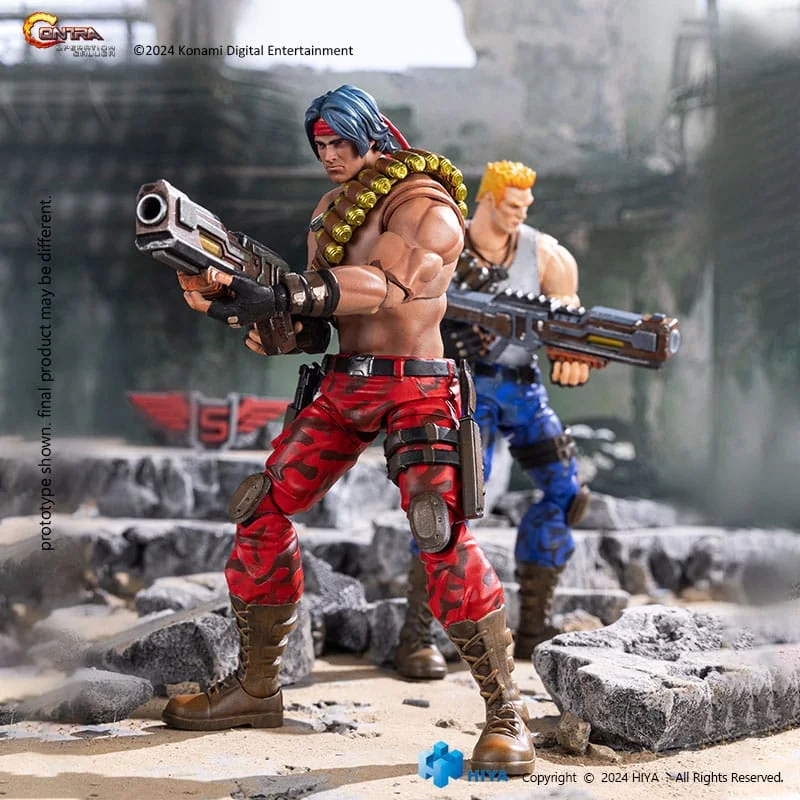 Contra: Operation Galuga figurine Exquisite Basic Bill Rizer 16 cm