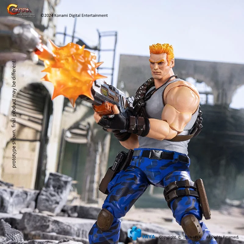 Contra: Operation Galuga figurine Exquisite Basic Bill Rizer 16 cm