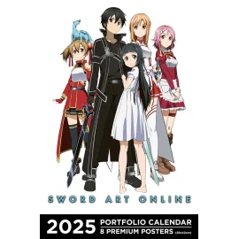  Sword Art Online Portfolio calendrier 2025 *ANGLAIS*