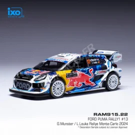 Miniature FORD PUMA RALLYE 1 13 MUNSTER/LOUKA WRC RALLYE MONTE-CARLO 2024