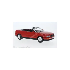 Miniature AUDI CABRIOLET 1991 ROUGE