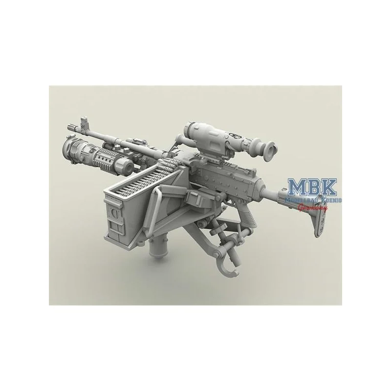 Résine imprimée en 3D M240 Swing Arm Var.2 set 1/35