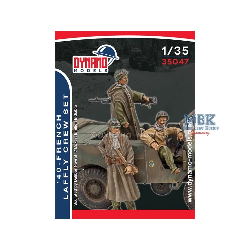 Figurines ’40 – French Laffly Crew Set