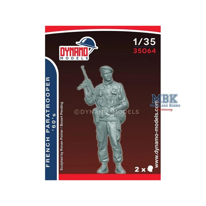 Figurines French Paratrooper – "60"s