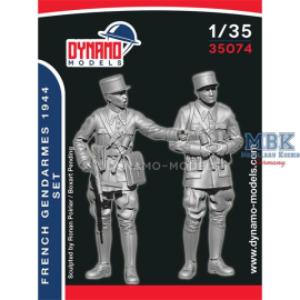 Figurines French Gendarme 1944 Set