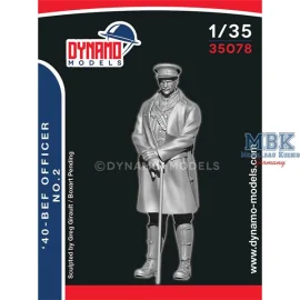 Figurines 40’ BEF Officer No.2