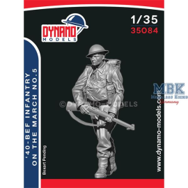 Figurines 40’ BEF Infantryman Marching No.5