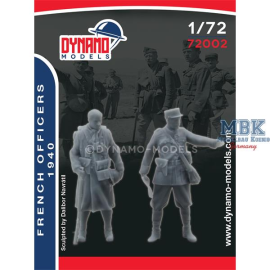 Figurines French Officer Set 1:72