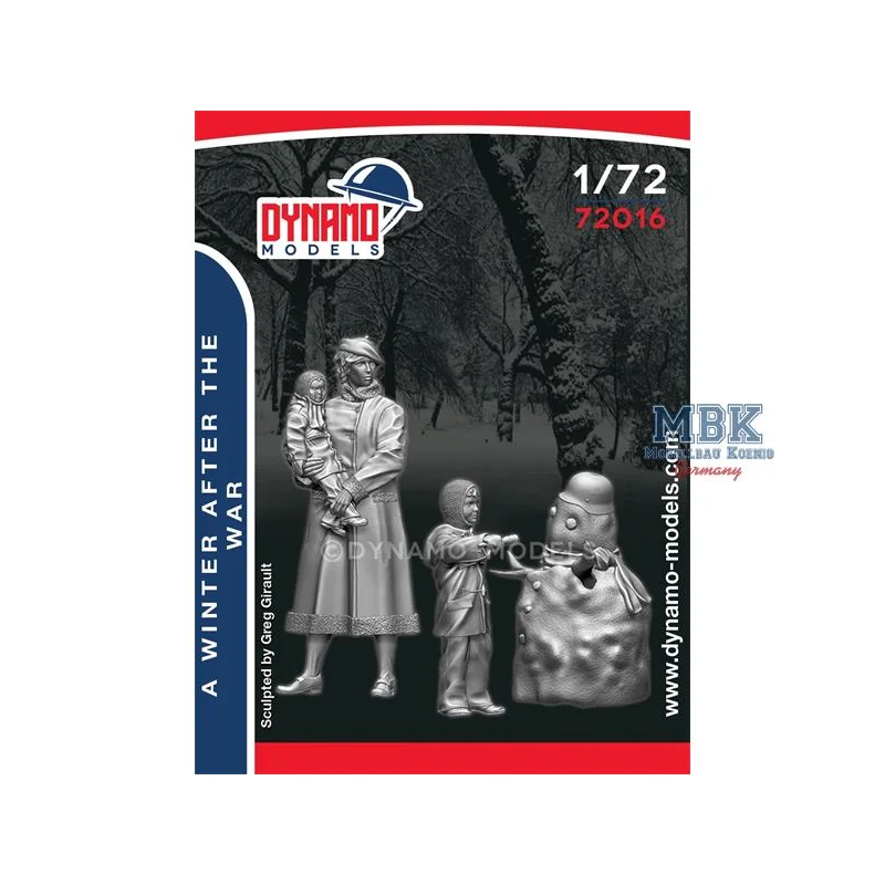 Figurines A Winter After The War 1:72