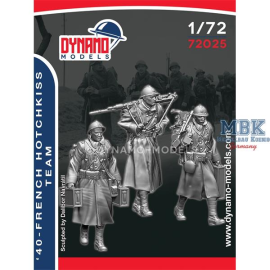 Figurines ’40 - French Hotchkiss Team 1:72