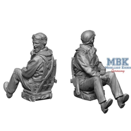 Figurines WW2 US Navy Pilot 2 (engaged) 1:72