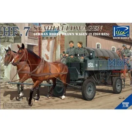 Figurines Heeresfeldwagen 7 Stahlausführung