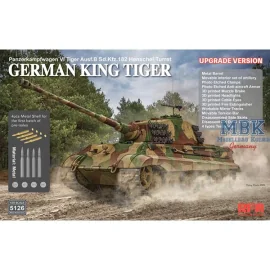 Maquette Sd.Kfz.182 Tiger Ausf.B King Tiger (UPGRADE V.)