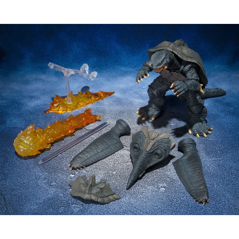 Gamera 1996 figurine S.H. MonsterArts Gamera Sendai Decisive Battle Ver. 14 cm