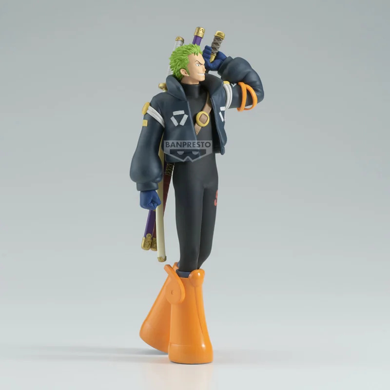 Banpresto One Piece The Shukko Figurine Zoro Egg Head 23 cm