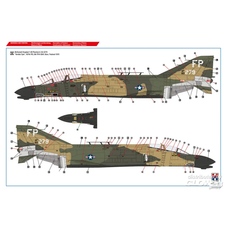 Miniature d'avion Vietnam Aces vol.2