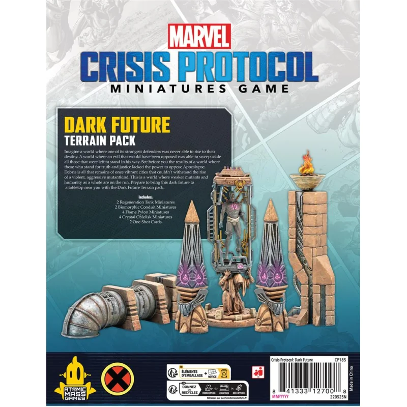 Atomic Mass Games Marvel Crisis Protocol : Dark Future Terrain Pack