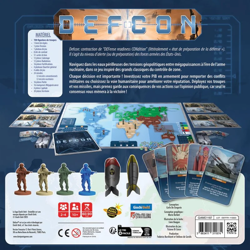 Jeu de société Defcon