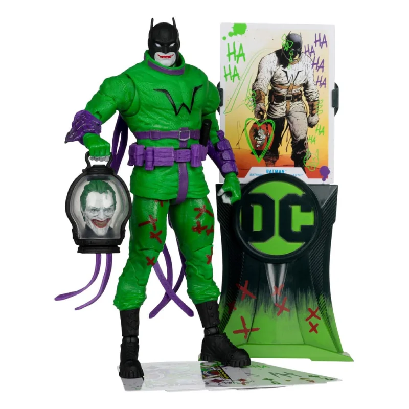  DC Multiverse figurine Batman (Batman: Last Knight on Earth) Jokerized (Gold Label) 18 cm