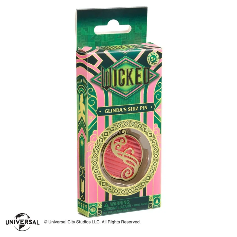 Noble Collection Wicked pin Glinda's Shiz Red 7 cm