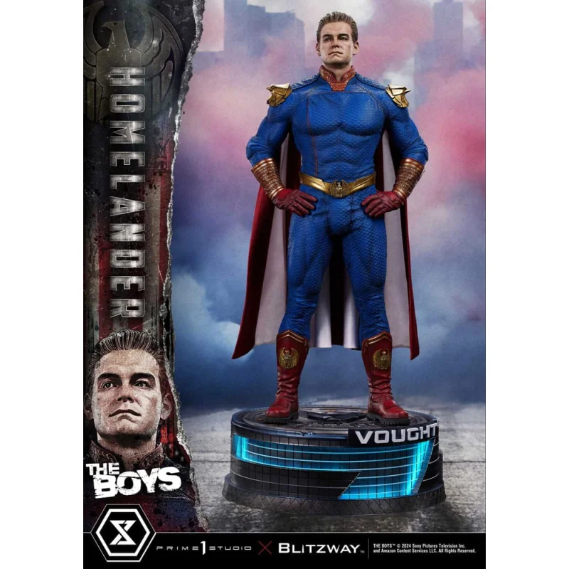  The Boys statuette Premium Masterline Series 1/4 Homelander Deluxe Version 57 cm