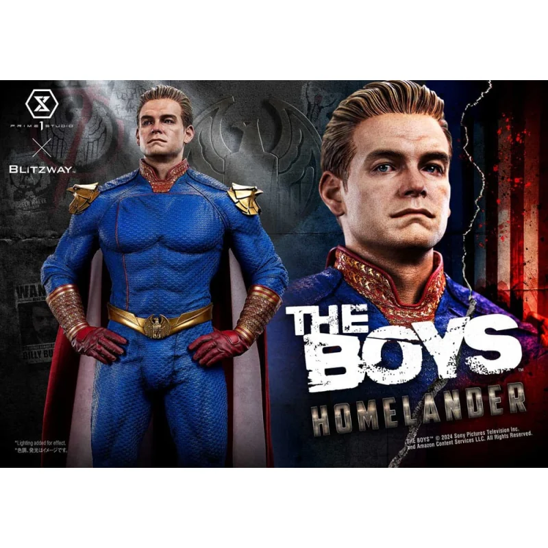 Statuette The Boys statuette Premium Masterline Series 1/4 Homelander Deluxe Version 57 cm