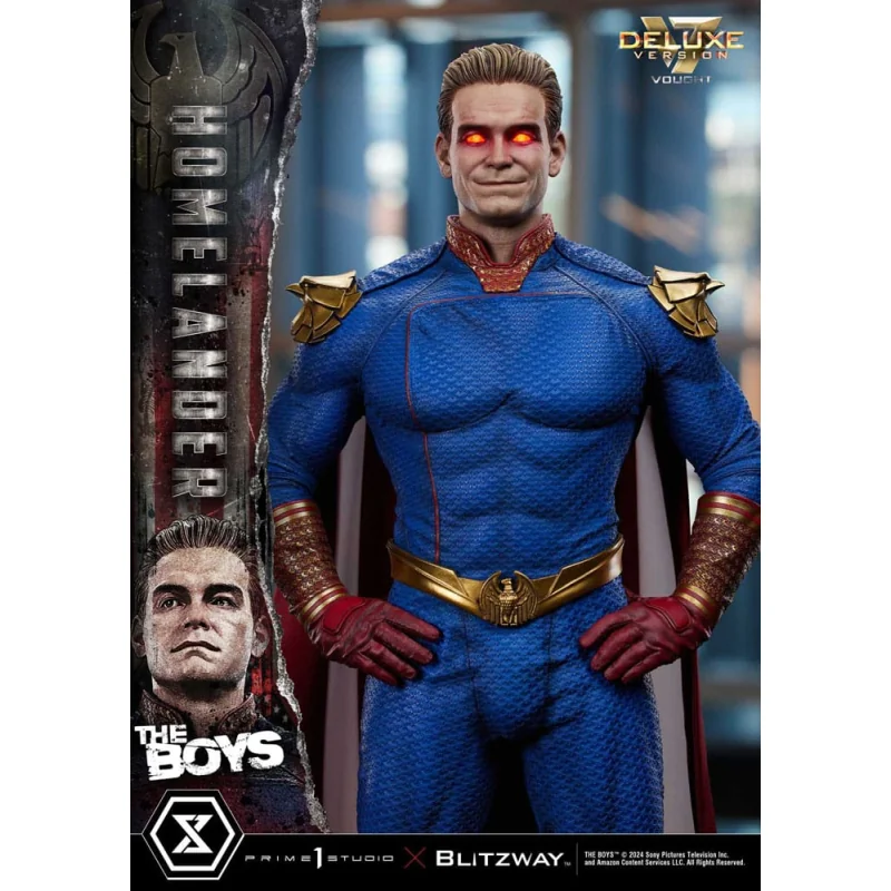 Prime 1 Studio The Boys statuette Premium Masterline Series 1/4 Homelander Deluxe Version 57 cm