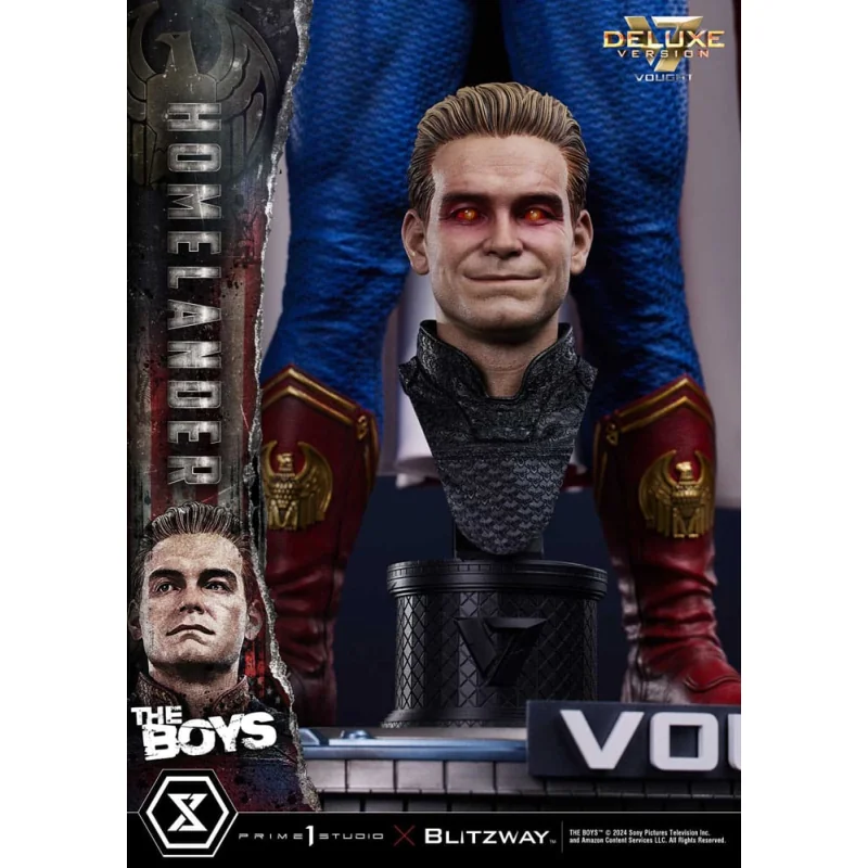 The Boys statuette Premium Masterline Series 1/4 Homelander Deluxe Version 57 cm