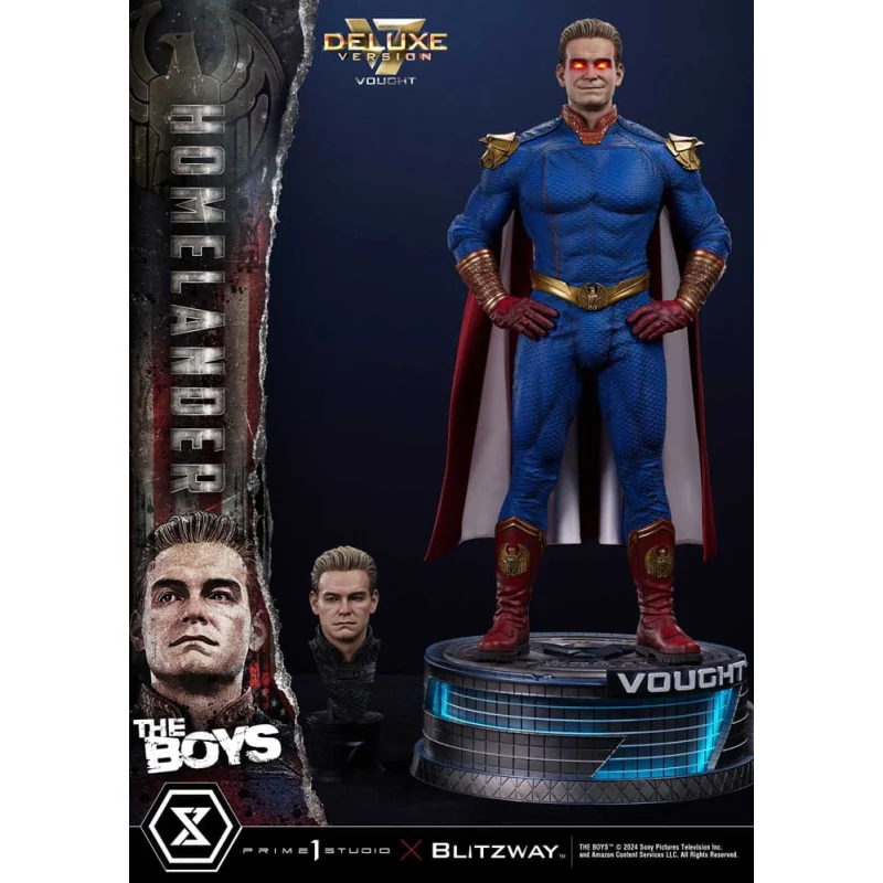 The Boys statuette Premium Masterline Series 1/4 Homelander Deluxe Version 57 cm