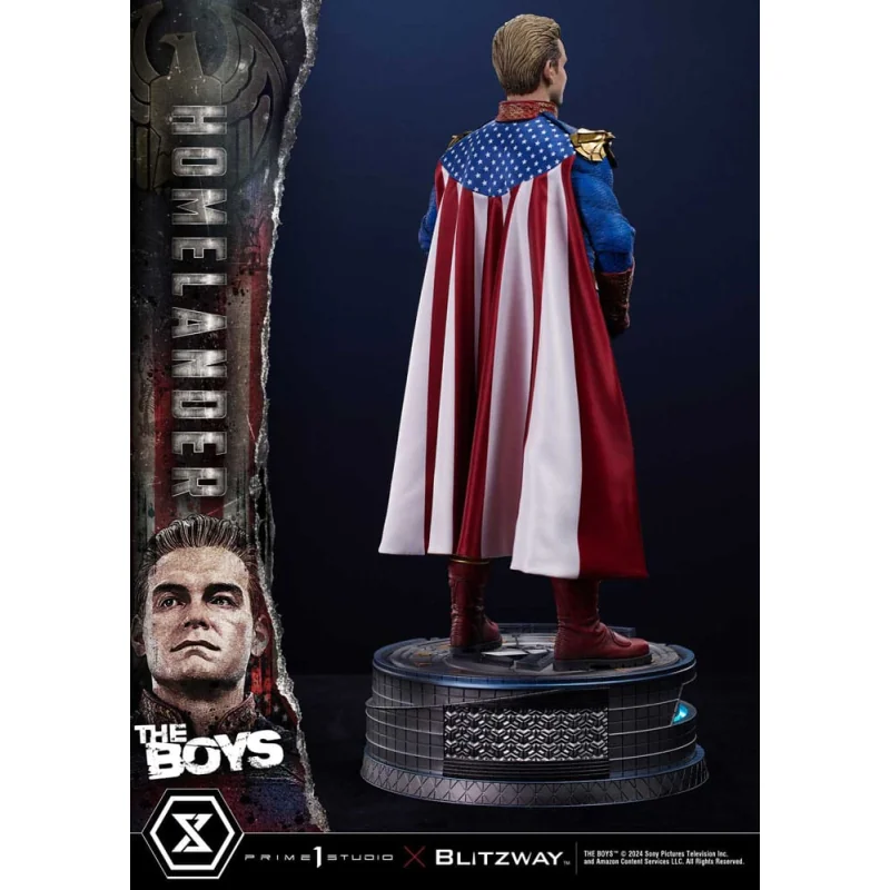 The Boys statuette Premium Masterline Series 1/4 Homelander Deluxe Version 57 cm