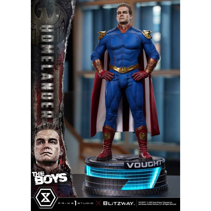 The Boys statuette Premium Masterline Series 1/4 Homelander Deluxe Version 57 cm