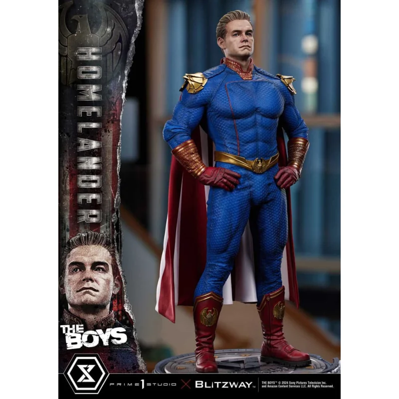 The Boys statuette Premium Masterline Series 1/4 Homelander Deluxe Version 57 cm