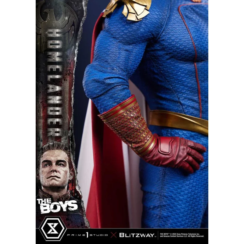 The Boys statuette Premium Masterline Series 1/4 Homelander Deluxe Version 57 cm