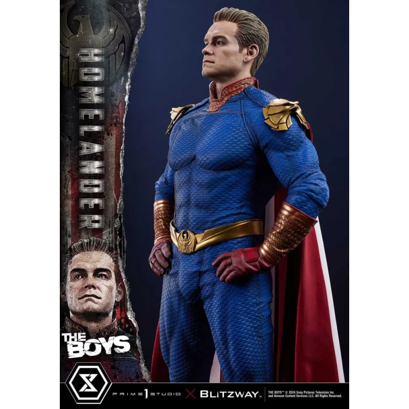 The Boys statuette Premium Masterline Series 1/4 Homelander Deluxe Version 57 cm