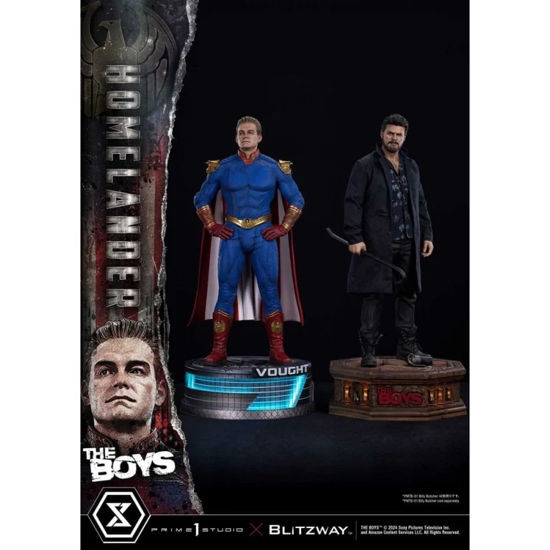 The Boys statuette Premium Masterline Series 1/4 Homelander Deluxe Version 57 cm