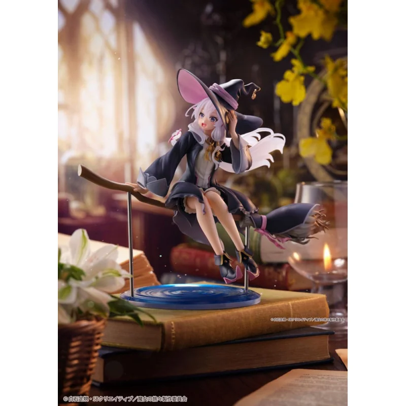 Figurine Wandering Witch: The Journey of Elaina statuette PVC AMP+ Elaina Witch Dress Ver. Reissue 20 cm