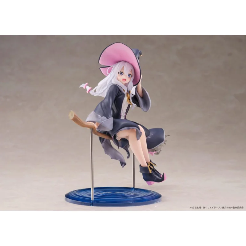 Taito Prize Wandering Witch: The Journey of Elaina statuette PVC AMP+ Elaina Witch Dress Ver. Reissue 20 cm