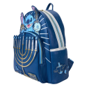 Loungefly Disney Loungefly Mini Sac A Dos L&S Light Up Menorah Stitch