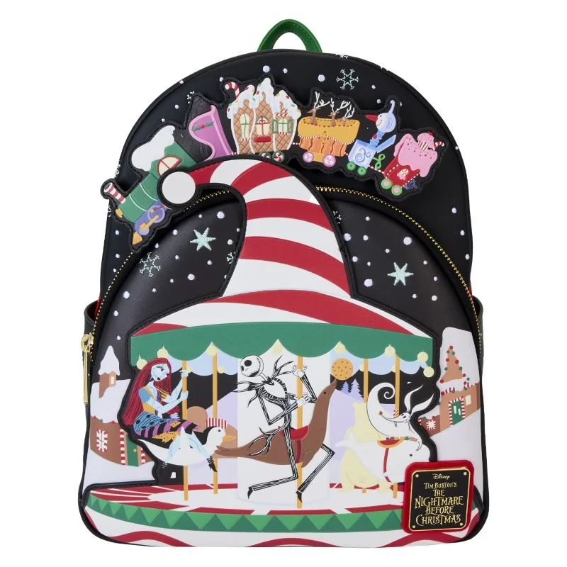 Loungefly Disney Loungefly Mini Sac A Dos Nbc Journey To Christmas Town