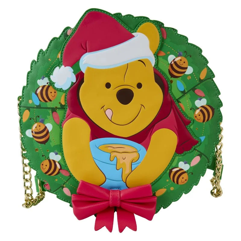  Disney Loungefly Sac A Main Winnie Stuck In Wreath