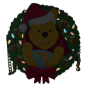 Sac Disney Loungefly Sac A Main Winnie Stuck In Wreath