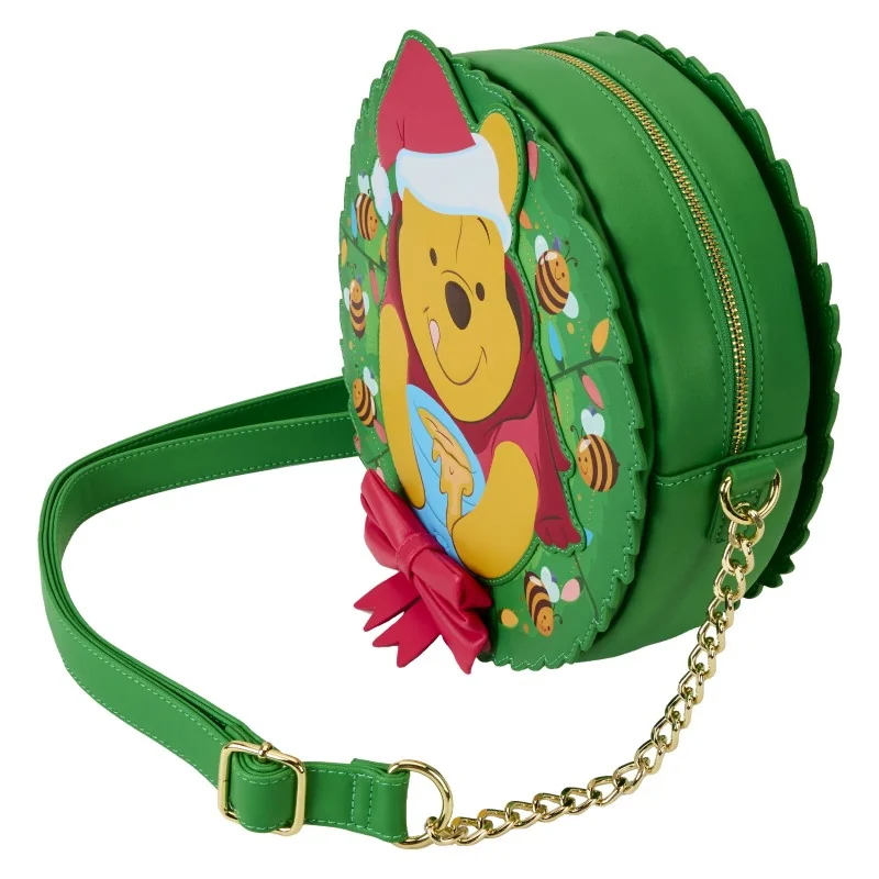 Loungefly Disney Loungefly Sac A Main Winnie Stuck In Wreath