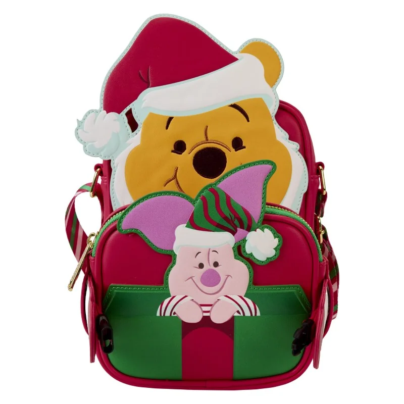 Sac Disney Loungefly Sacoche Winnie Santa Pooh