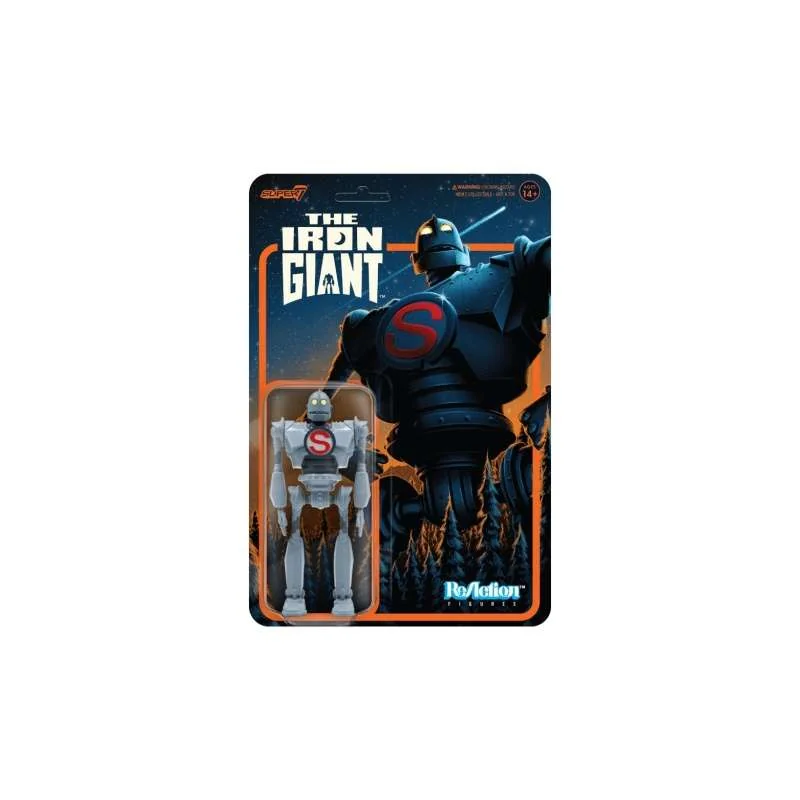 Figurine The Iron Giant Reaction Figure uper Iron Giant