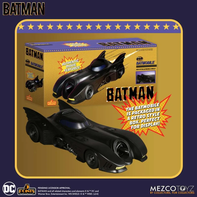 Réplique 1/1 5 Points 1989 Batman Batmobile