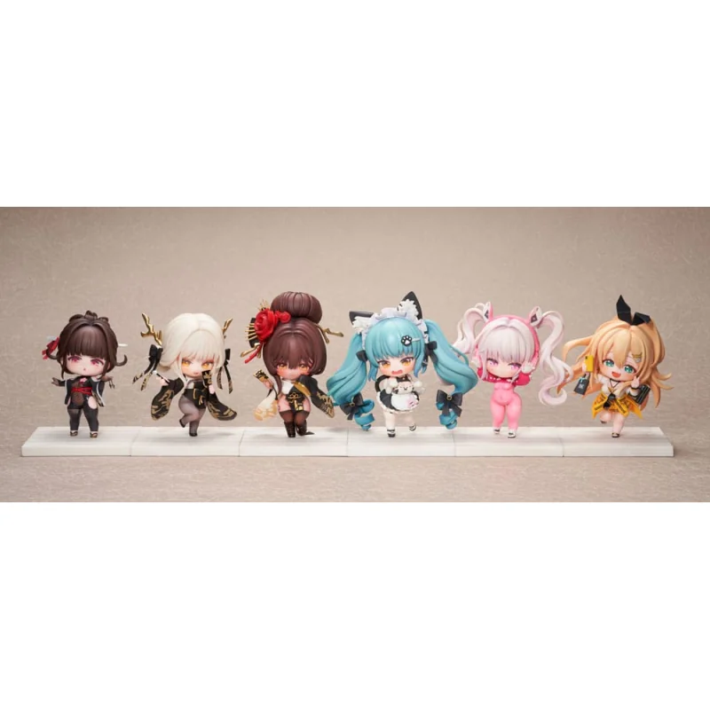 Figurine Goddess of Victory: Nikke pack 6 figurines SAC Series Chibi 6 cm