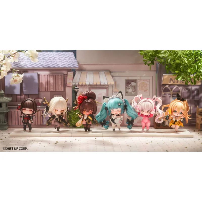 Goddess of Victory: Nikke pack 6 figurines SAC Series Chibi 6 cm