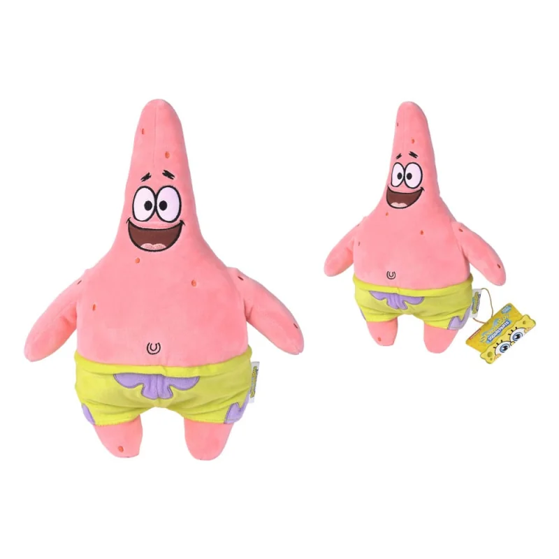 Peluche Bob l´éponge peluches Patrick 35 cm